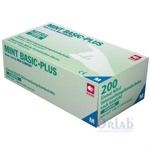 Eldiven, Nitril, Yeşil, Pudrasız, (Basic-Plus), L