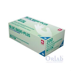 Eldiven, Nitril, Mavi, Pudrasız, (Basic-Plus), S